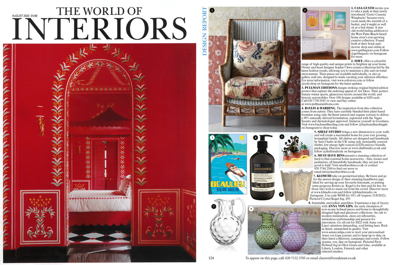 The World of Interiors (August 2022) - Pullman Editions
