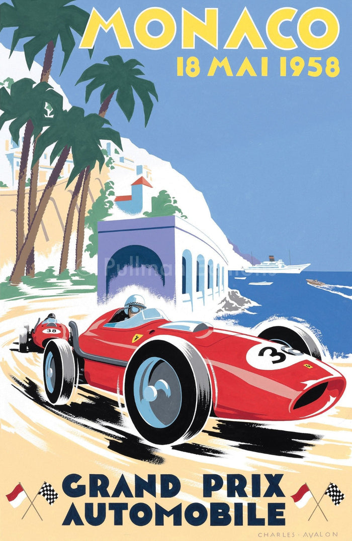 1958 Monaco Grand Prix - Pullman Editions