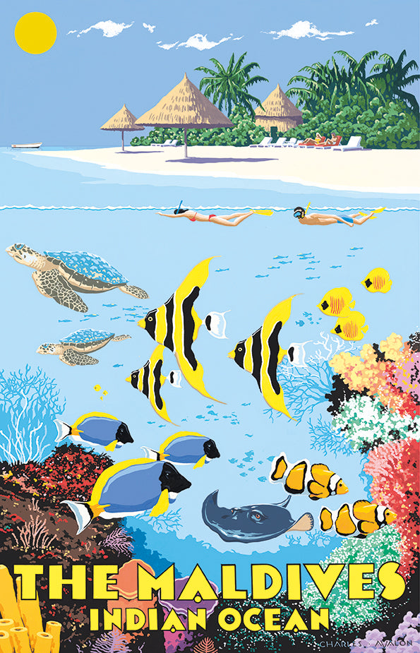 The Maldives - Indian Ocean