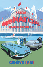 'E' type Jaguar - Salon International d'Automobile, Genève 1961