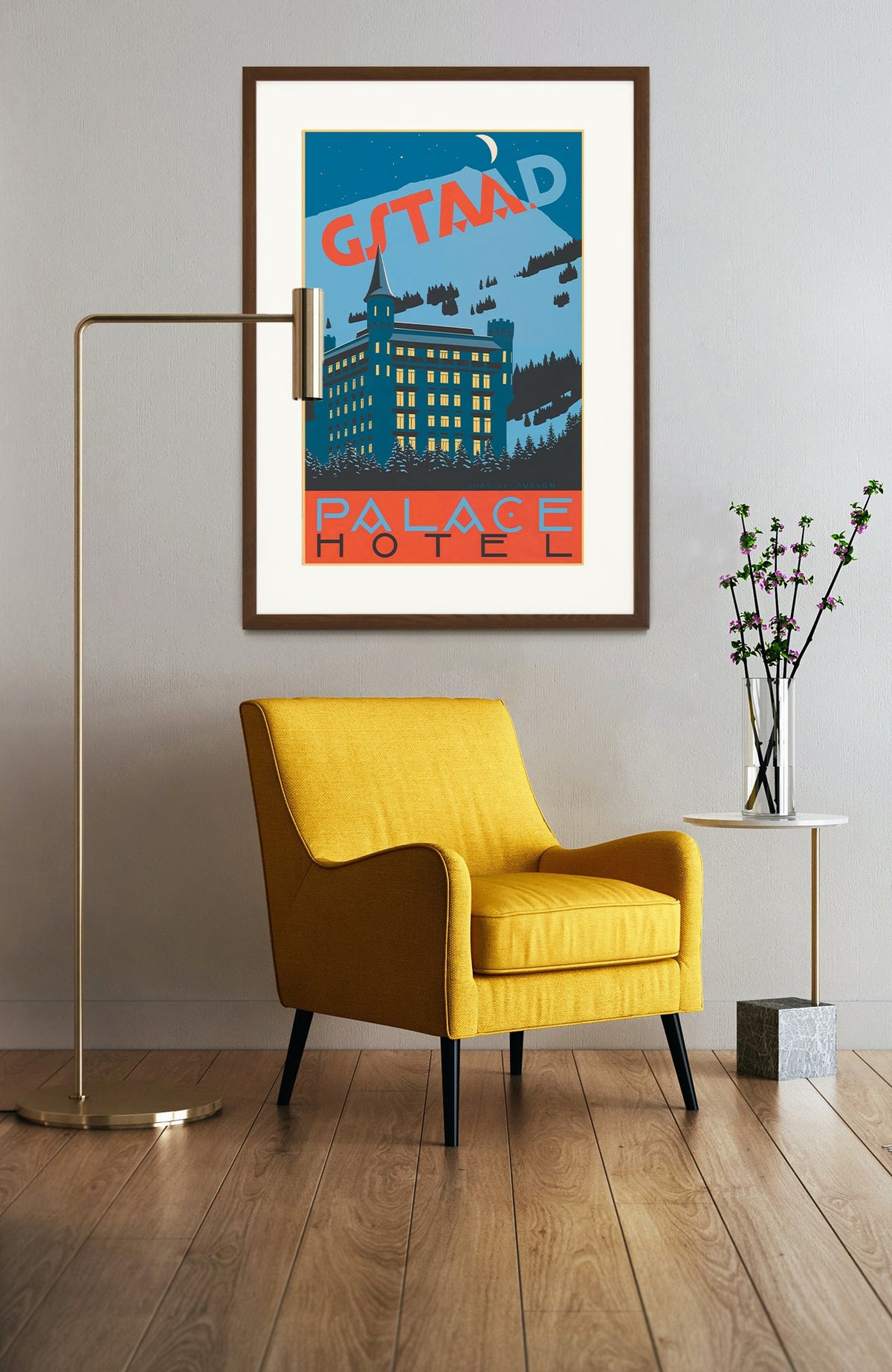 Gstaad: 'Palace Hotel - Night' - Pullman Editions