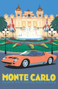 Lamborghini Miura - Monte Carlo, Casino Square - Pullman Editions