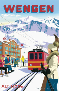 Wengen: 'Ski Train' - Pullman Editions