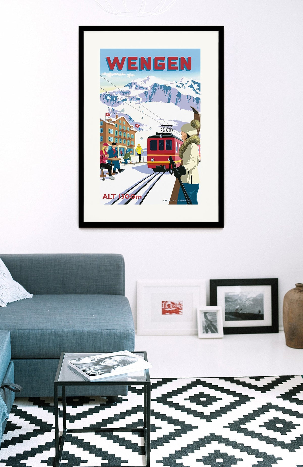 Wengen: 'Ski Train' - Pullman Editions