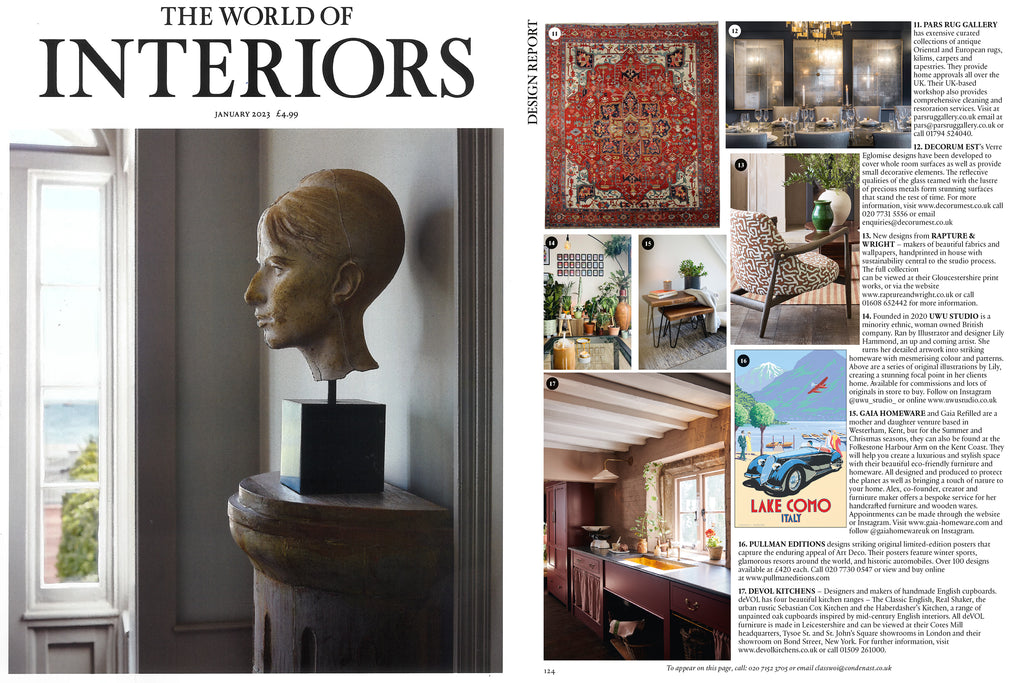 The World of Interiors (January 2023) – Pullman Editions