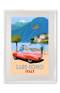 Curved white lacquer