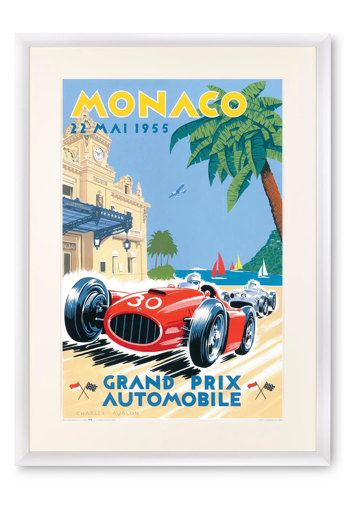 Curved white lacquer