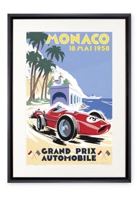 Curved black lacquer