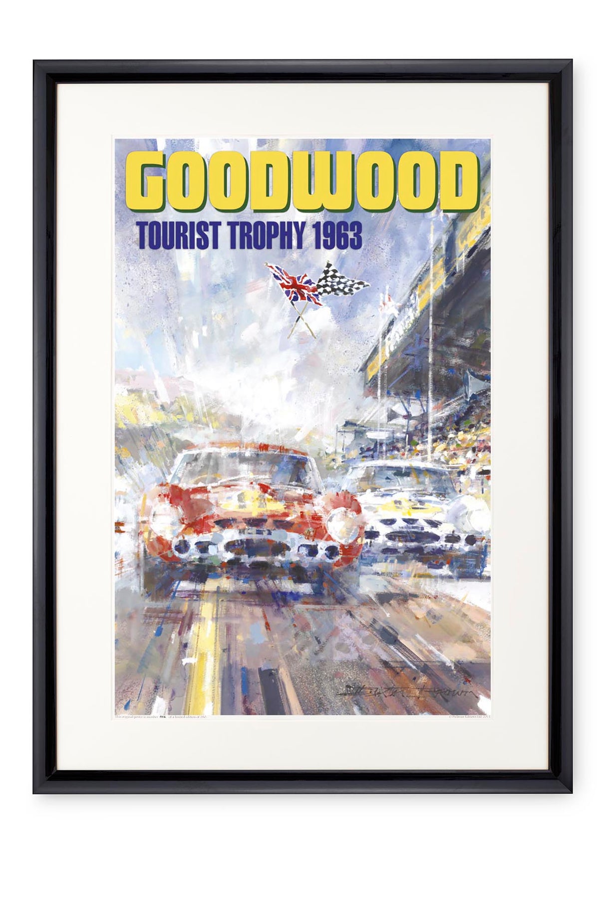 Curved black lacquer