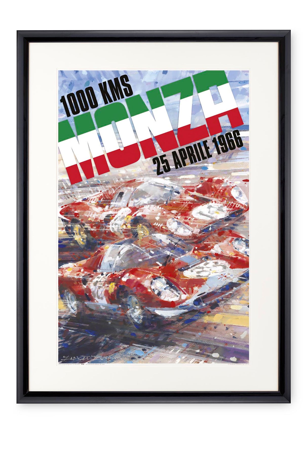 Curved black lacquer