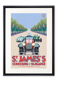 Curved black lacquer