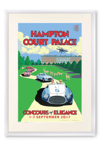 Curved white lacquer