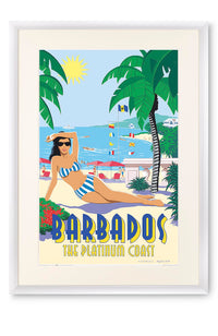 Curved white lacquer