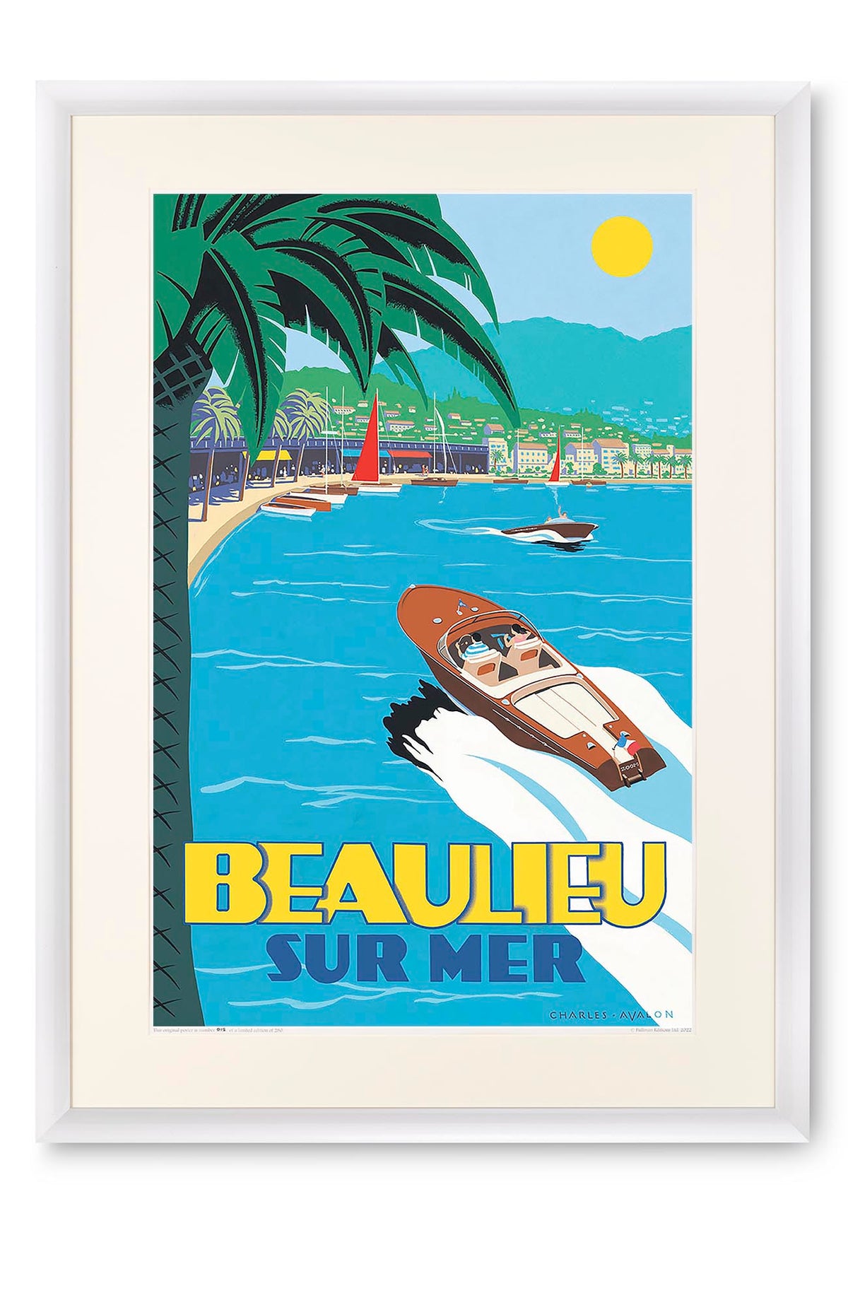 Curved white lacquer