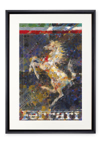 Curved black lacquer