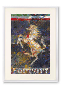 Curved white lacquer