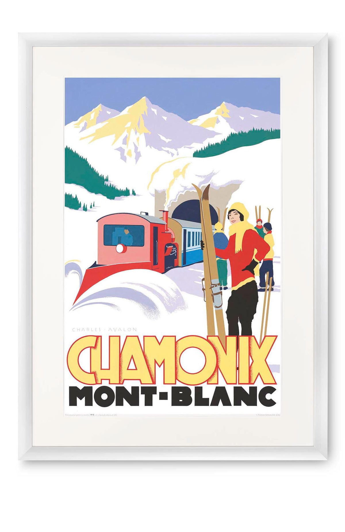 Curved white lacquer