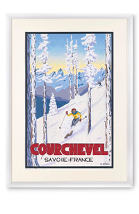 Curved white lacquer