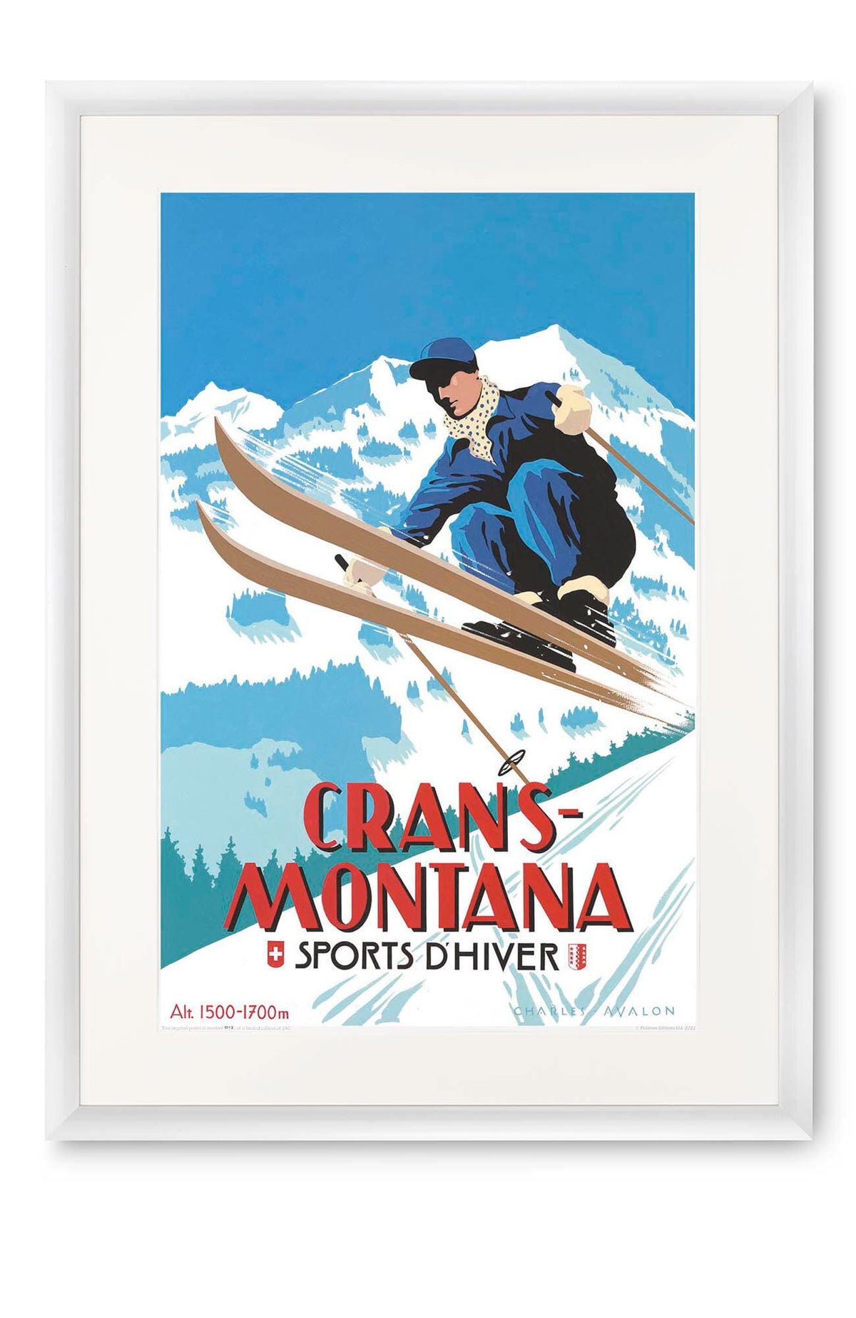 Curved white lacquer