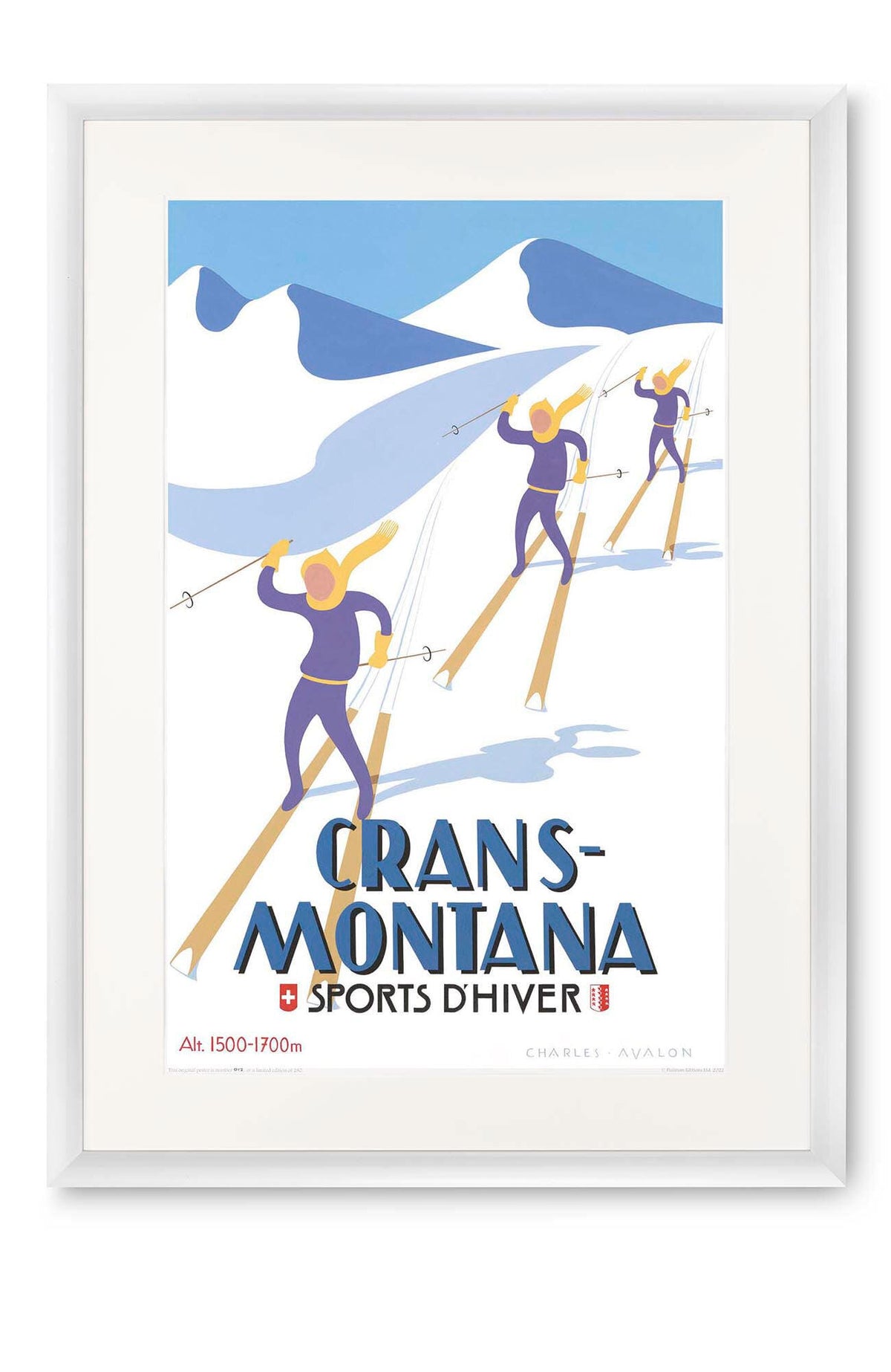 Curved white lacquer