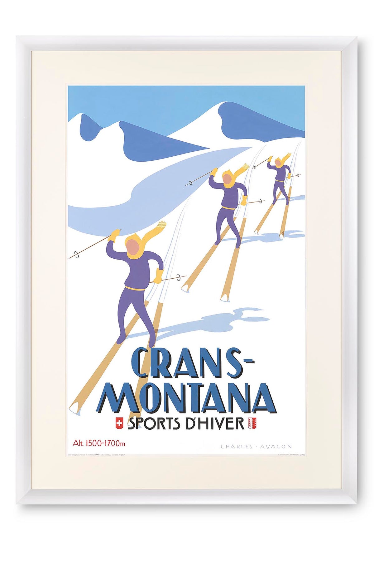 Curved white lacquer