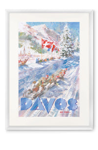 Curved white lacquer