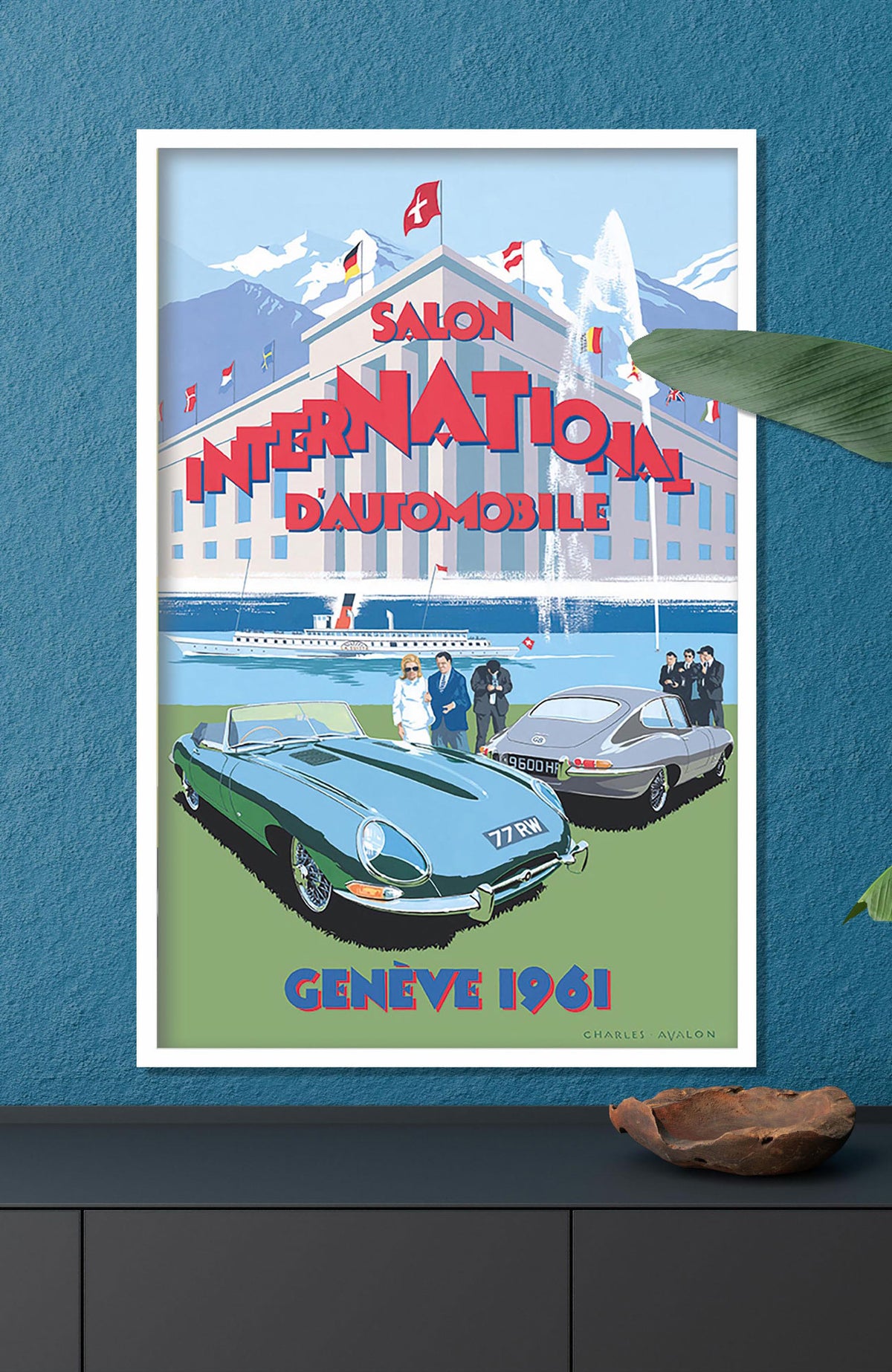 E' type Jaguar - Salon International d'Automobile, Genève 1961