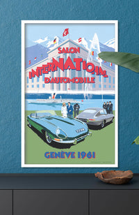 E' type Jaguar - Salon International d'Automobile, Genève 1961