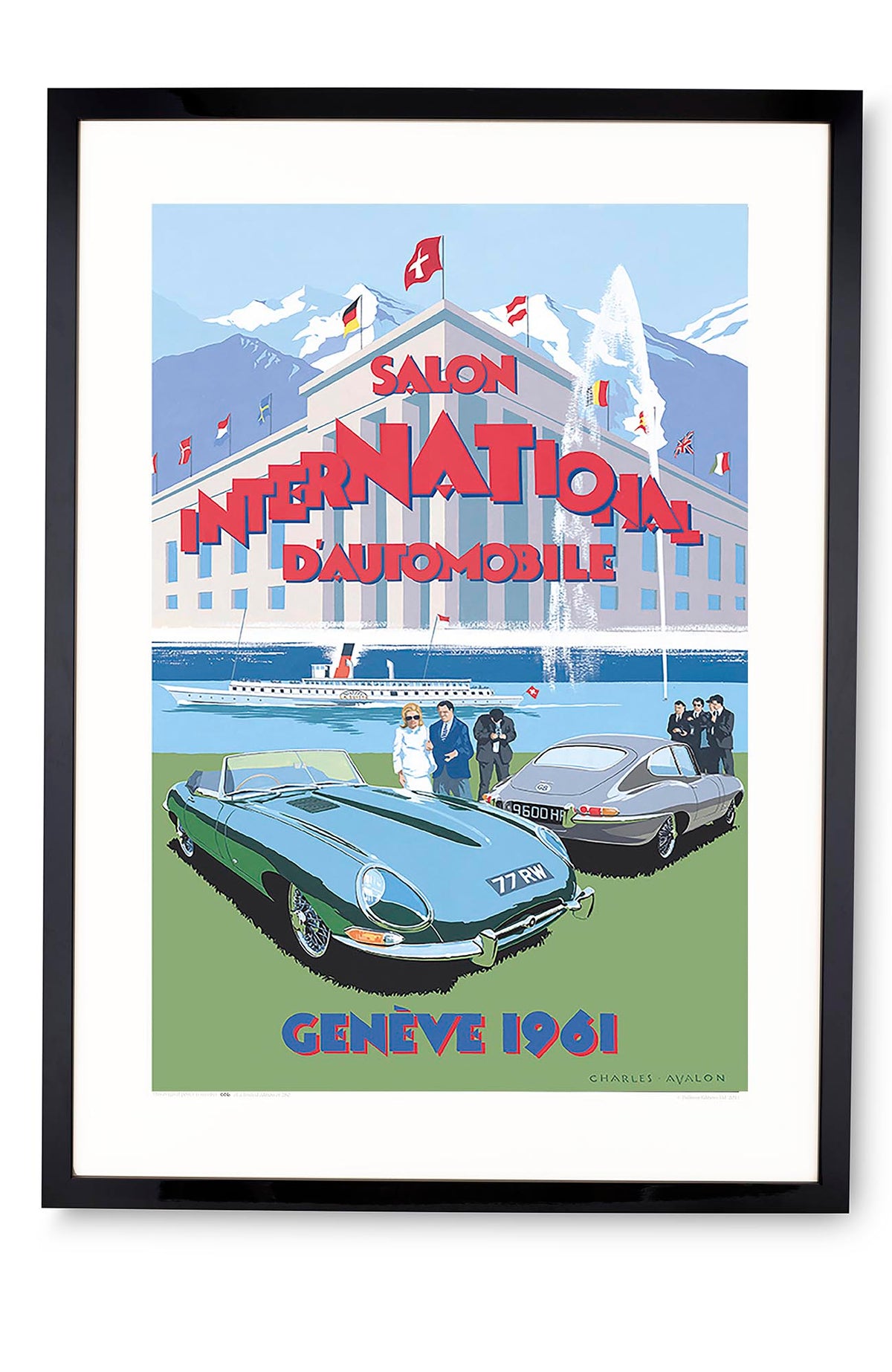 E' type Jaguar - Salon International d'Automobile, Genève 1961