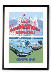 E' type Jaguar - Salon International d'Automobile, Genève 1961