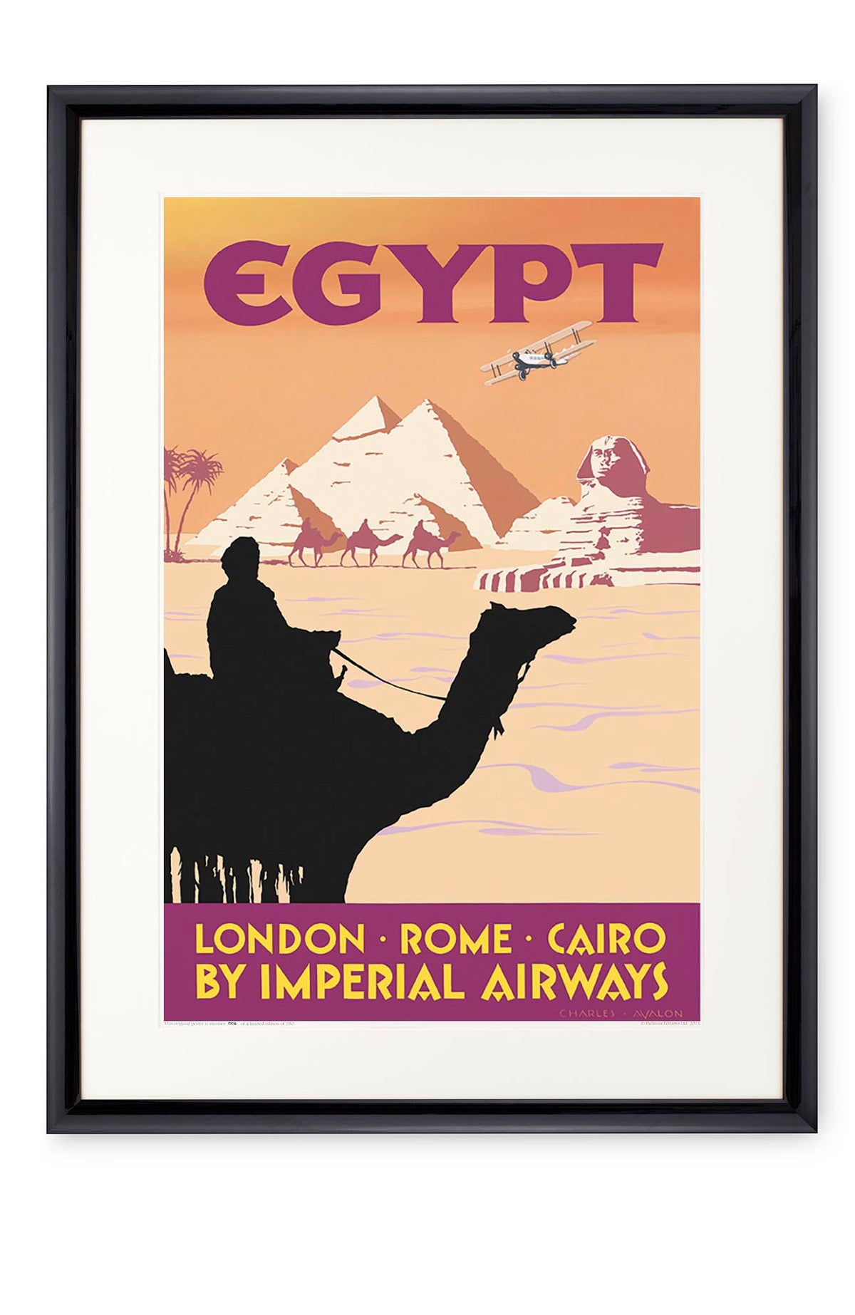 Curved black lacquer