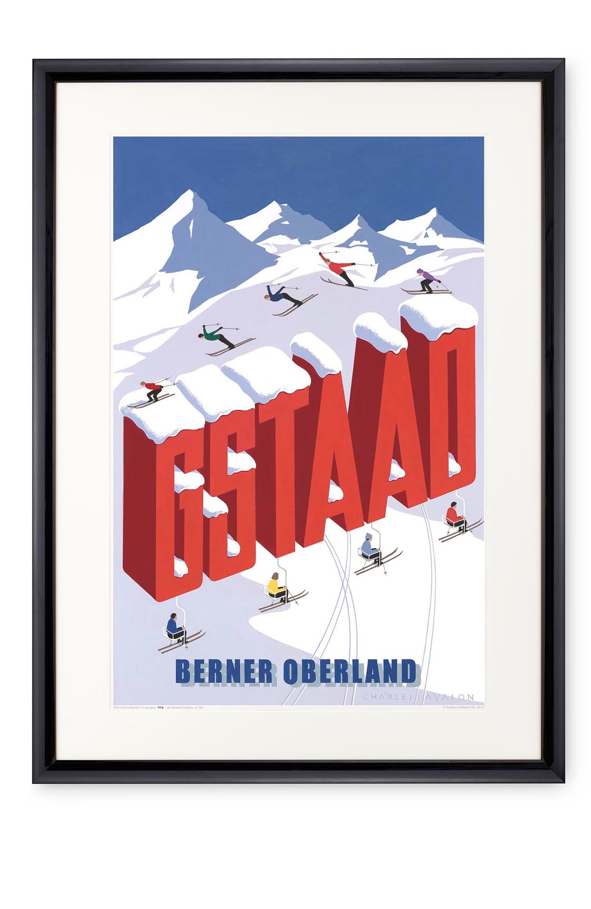 Curved black lacquer