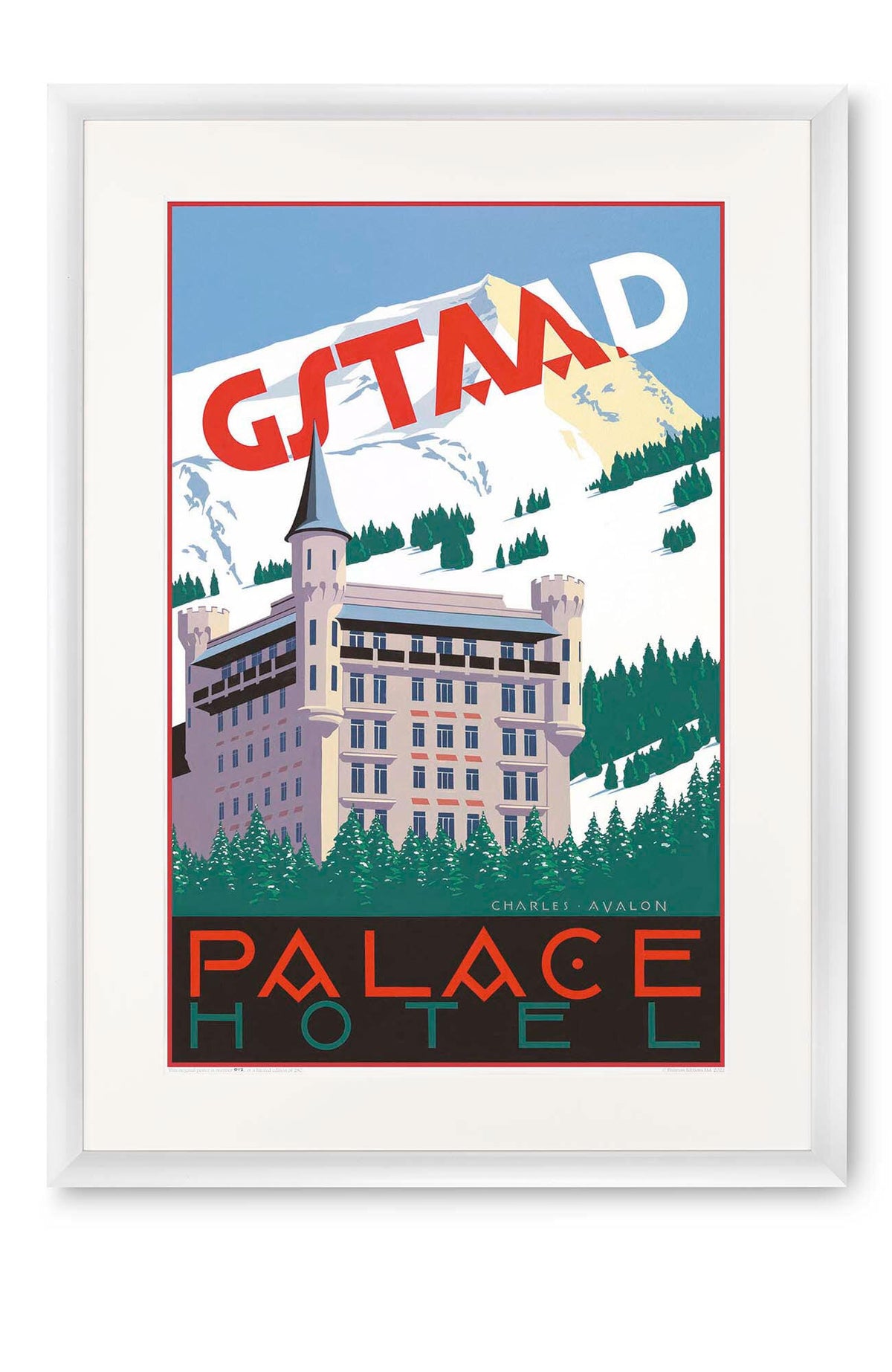 Curved white lacquer