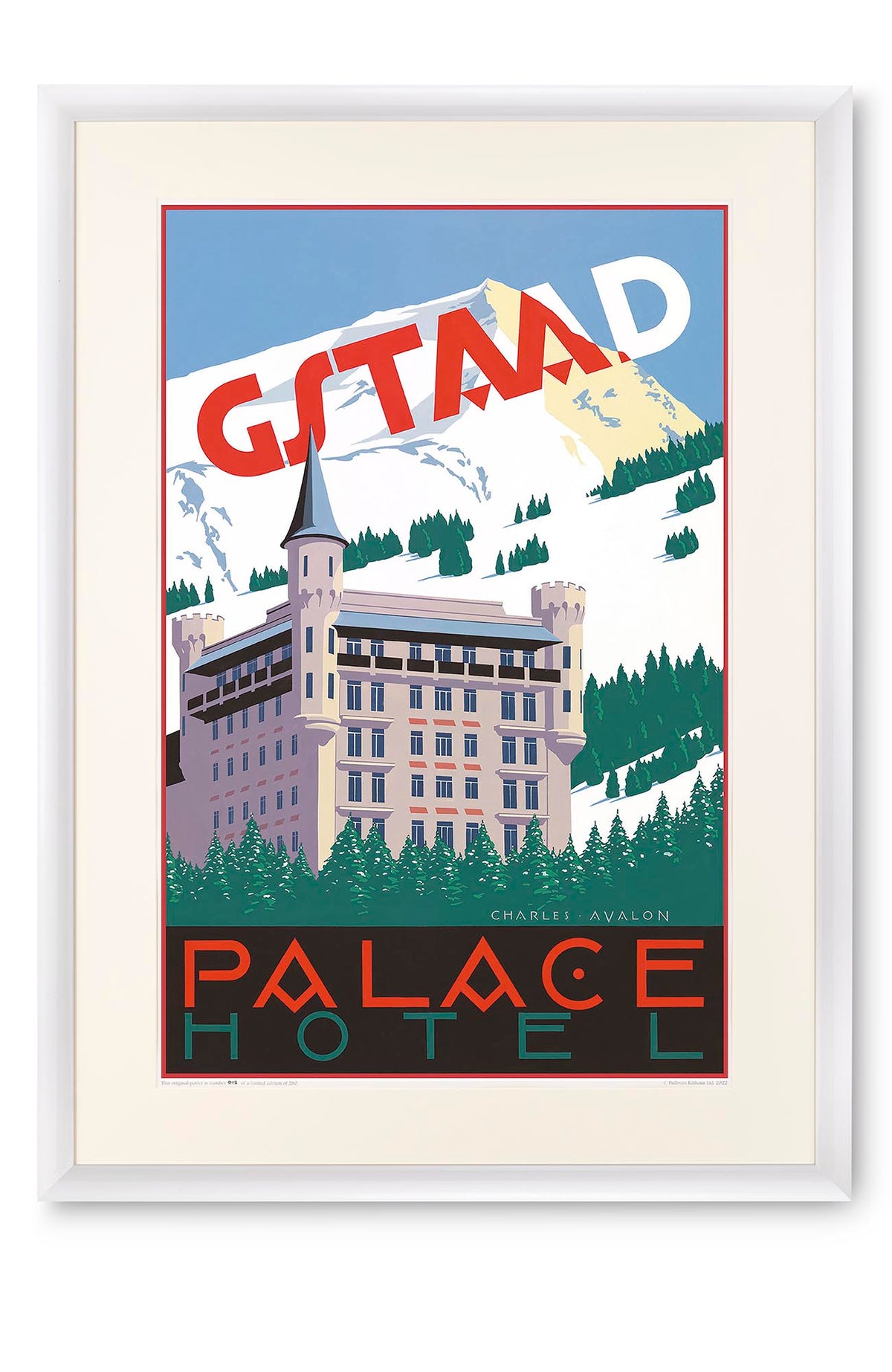 Curved white lacquer