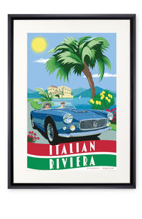 Curved black lacquer