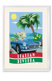 Curved white lacquer