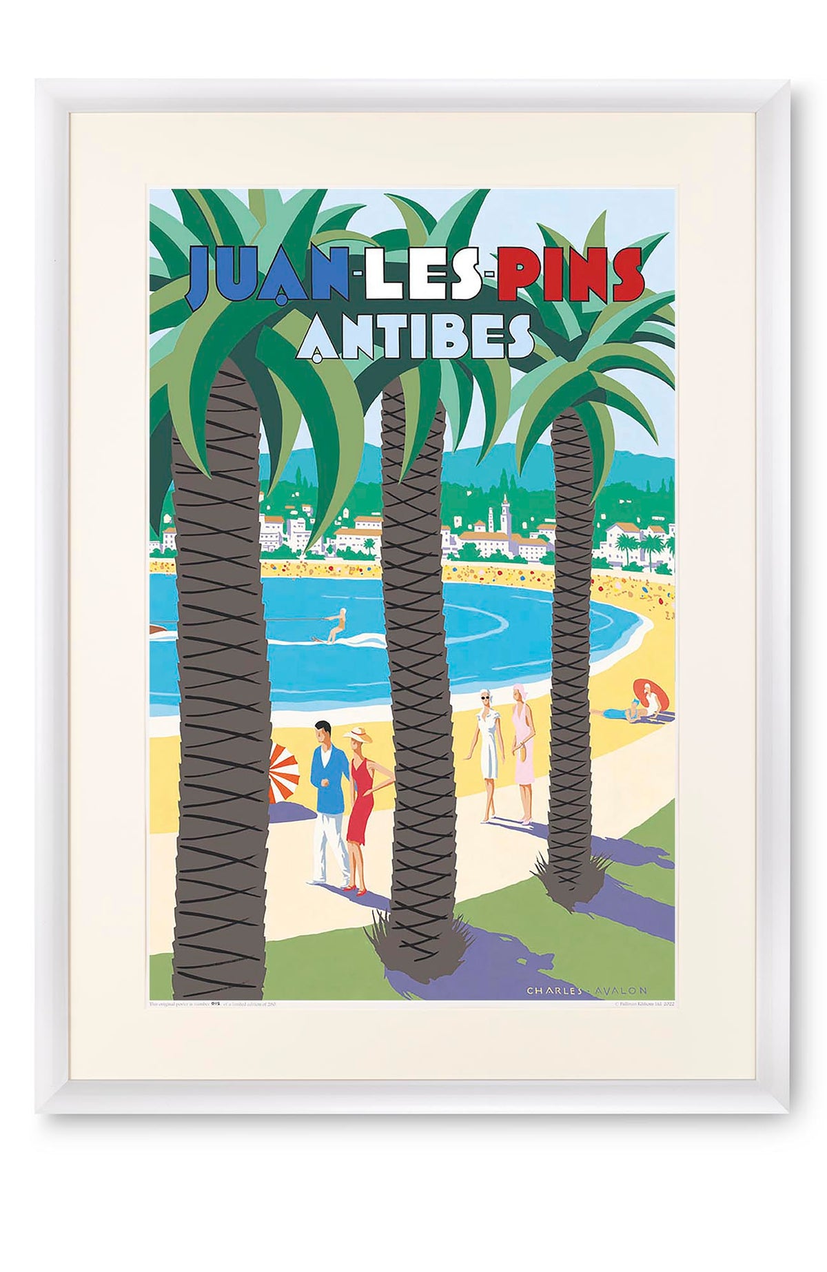 Curved white lacquer