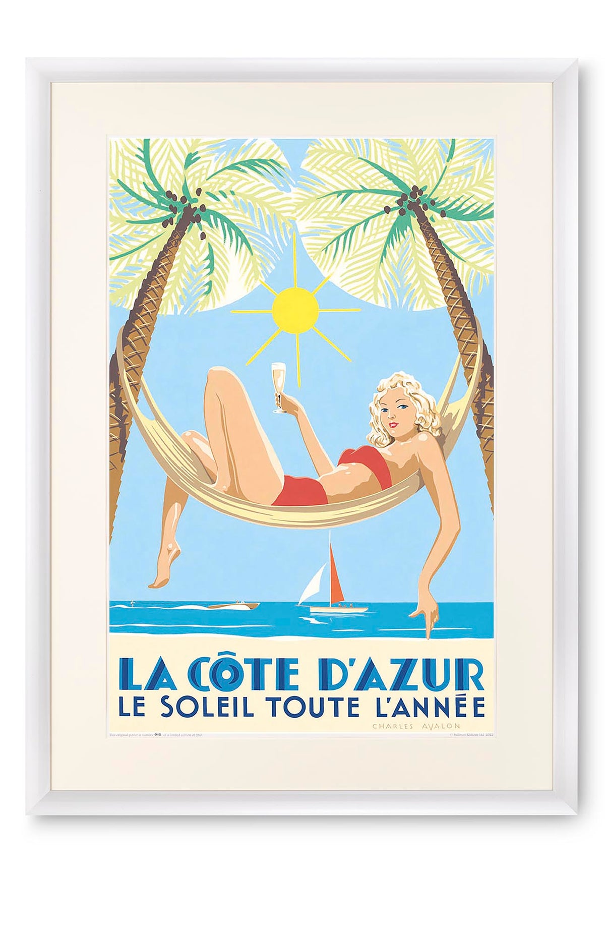 Curved white lacquer