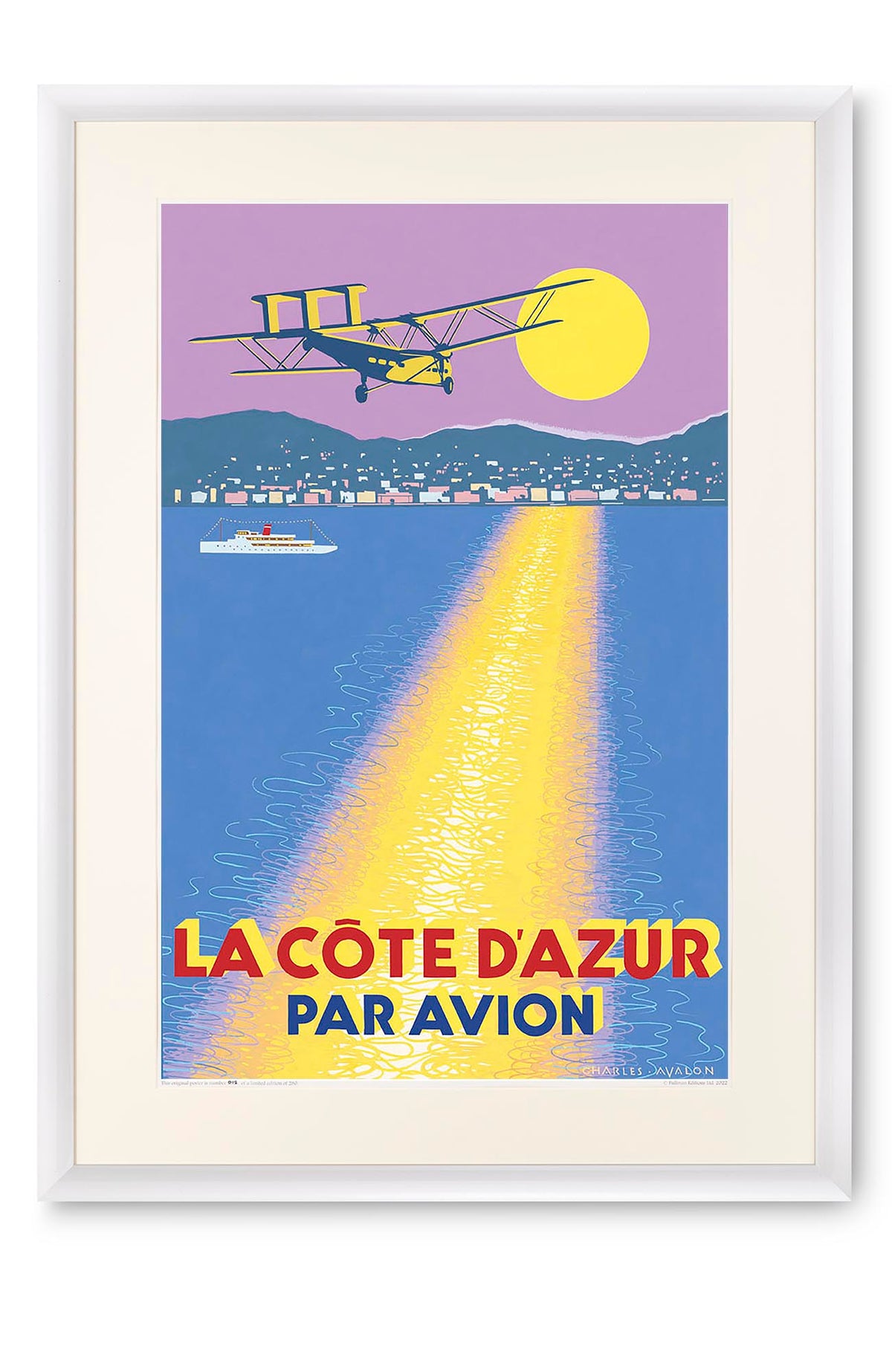 Curved white lacquer