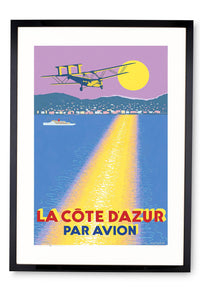 La Côte d'Azur par Avion