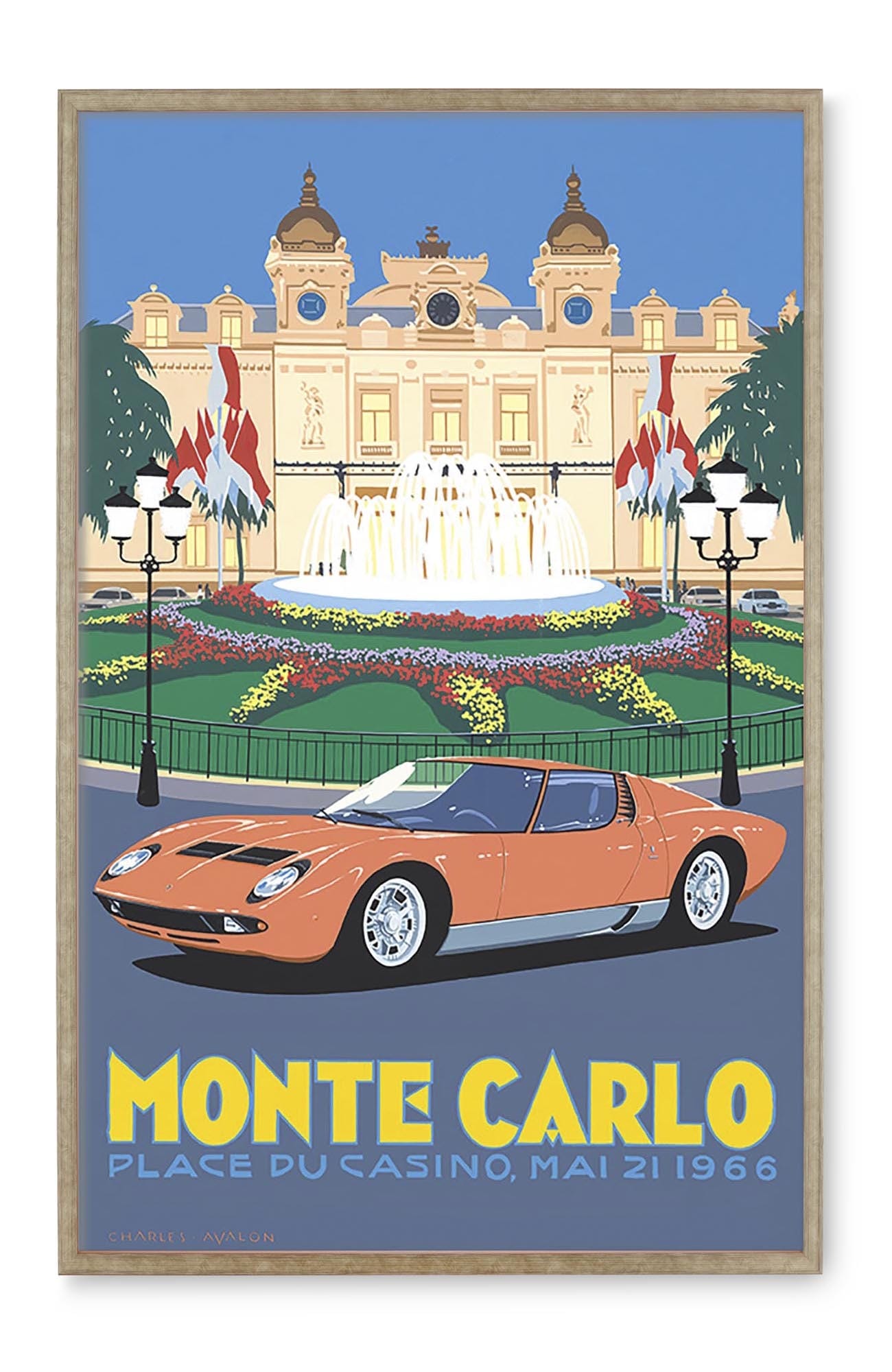 Lamborghini Miura - Monte Carlo, Casino Square – Pullman Editions