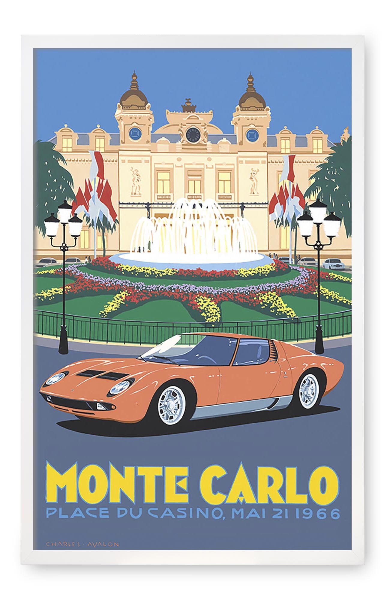Lamborghini Miura - Monte Carlo, Casino Square – Pullman Editions