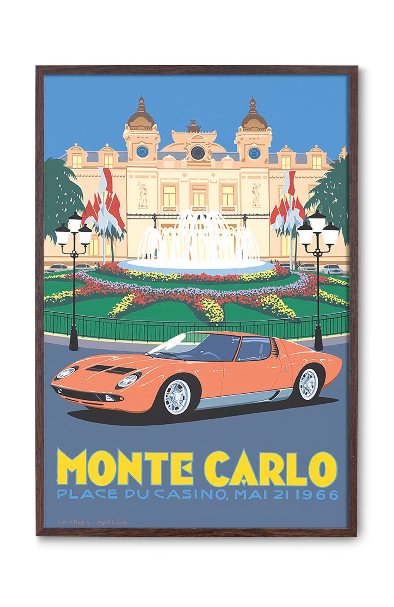 Lamborghini Miura - Monte Carlo, Casino Square – Pullman Editions