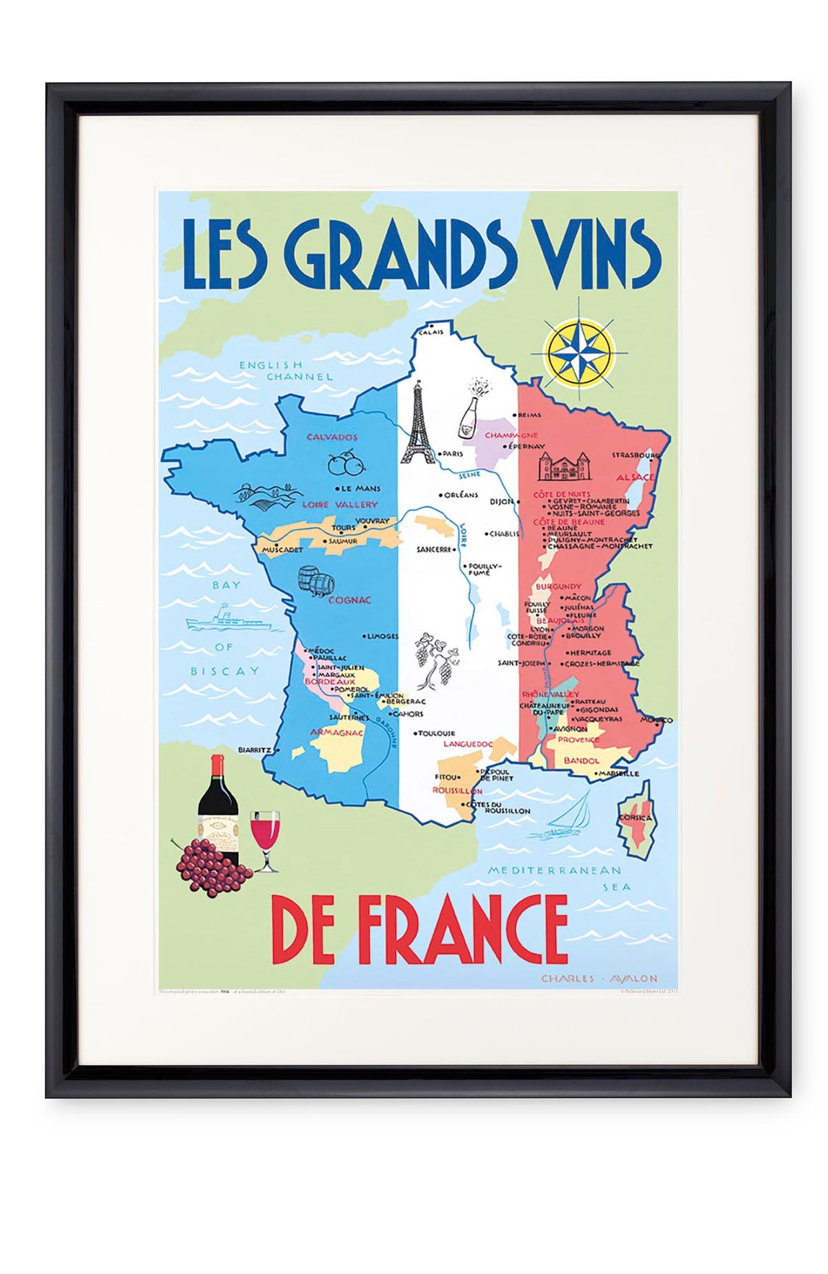 Curved black lacquer