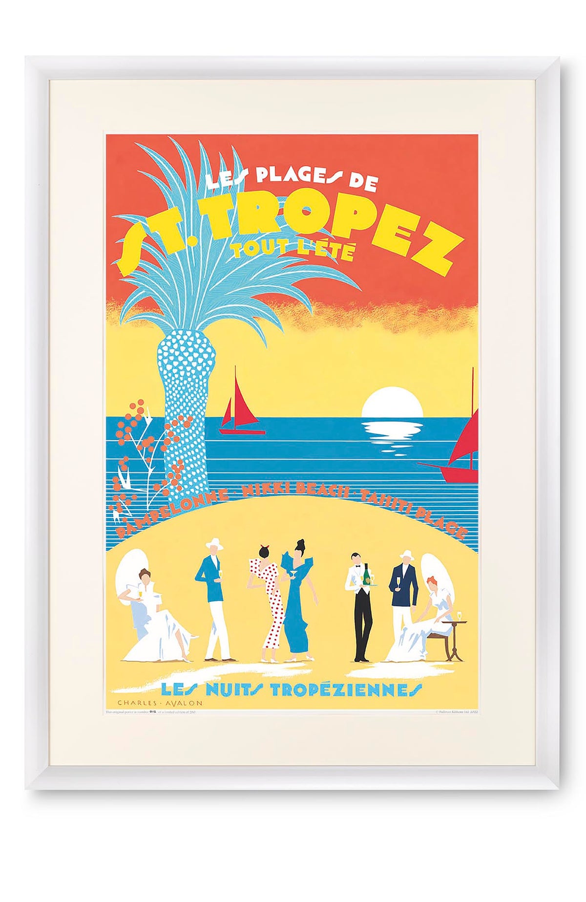 Curved white lacquer