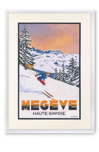 Curved white lacquer