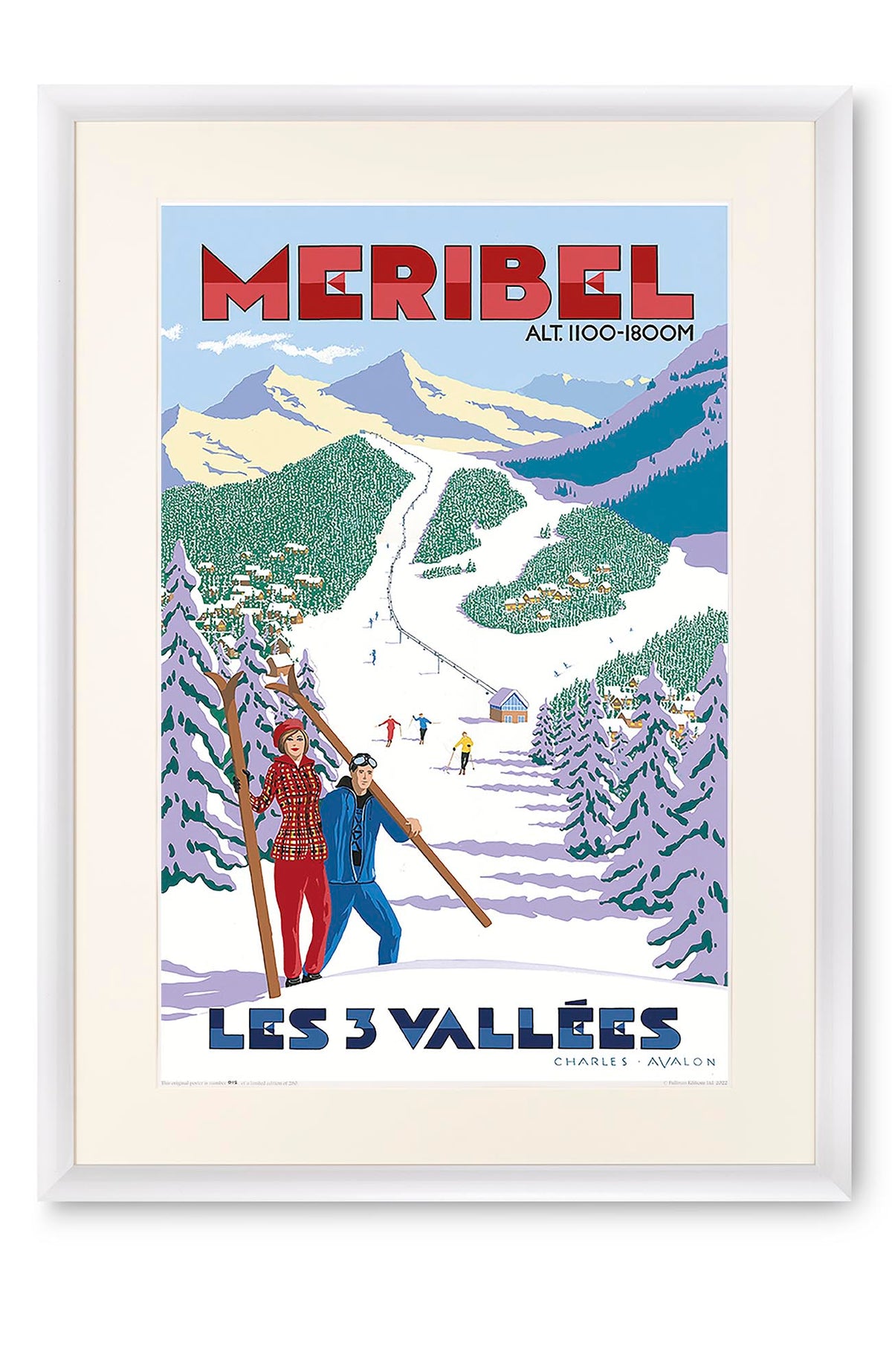 Curved white lacquer