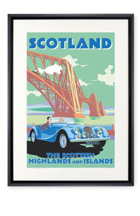 Curved black lacquer