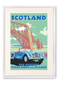 Curved white lacquer