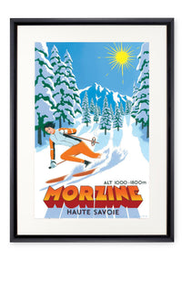 Curved black lacquer